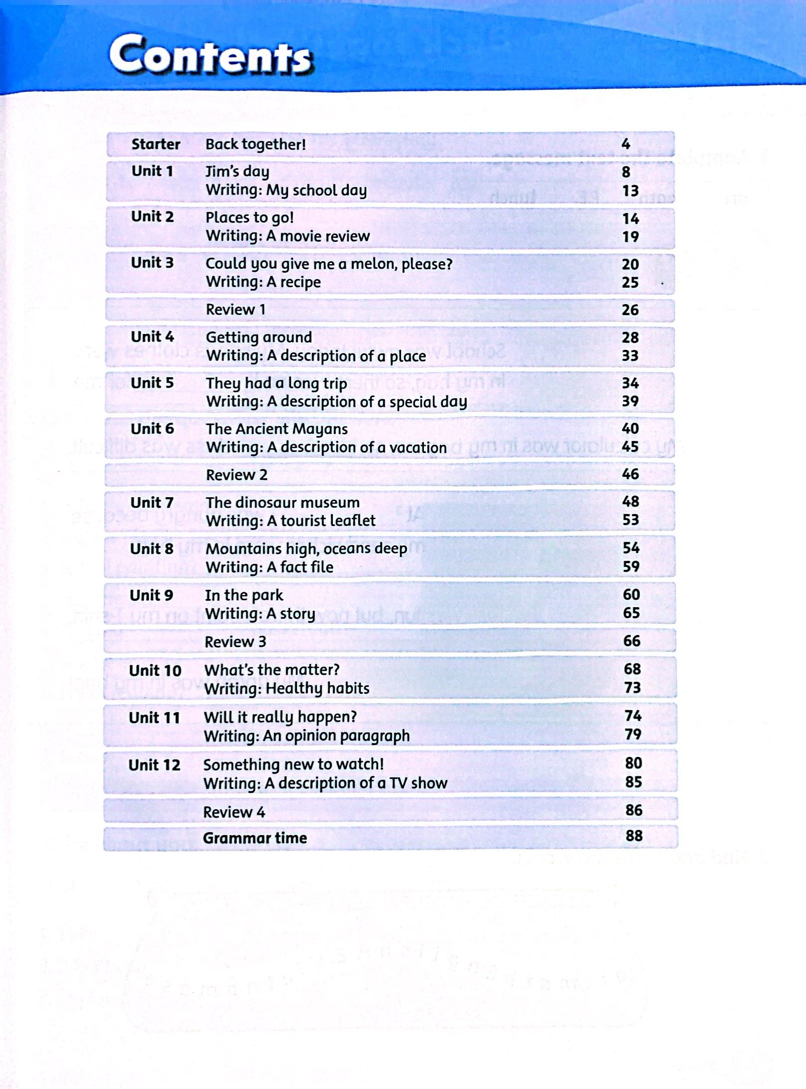 Bài Tập Tiếng Anh Lớp 5 - Family and Friends 5 Workbook 1